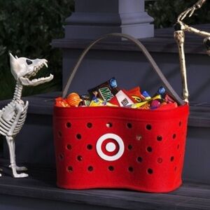 8” Plush Target Basket Halloween Trick-or-Treat Pail from Hyde & EEK! Boutique